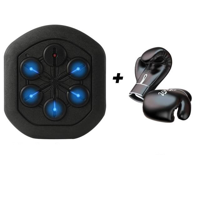 Boxing Machine - Wall-Mounted Music Workout for Home Gym Boxing Training (Bluetooth, Ergonomic, Stress Relief)